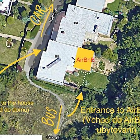 Krasny Apartman U Lesa, Trolejbus Do Centra A Bvv, Parkovani Zdarma Brno Bagian luar foto