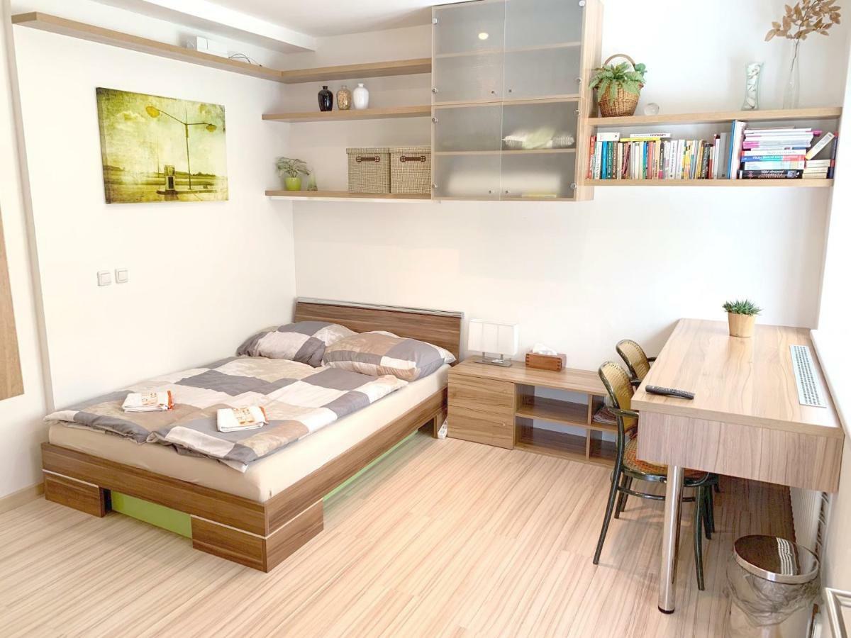 Krasny Apartman U Lesa, Trolejbus Do Centra A Bvv, Parkovani Zdarma Brno Bagian luar foto